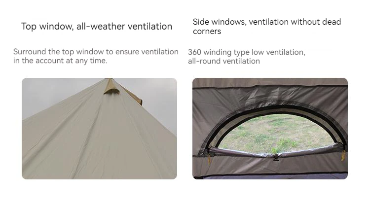 Cheap Goat Tents Ultralarge 8 12 Person 500*500*300CM Mongolia Yurt Family Travel Hiking Anti Mosquito Sun Shelter Awning Gazebo Camping Tent   